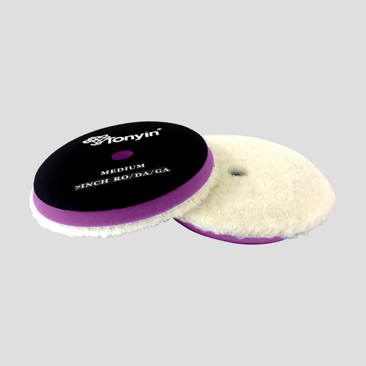 Tonyin 5 Inch Wool Polish Pad Medium (TP03A)