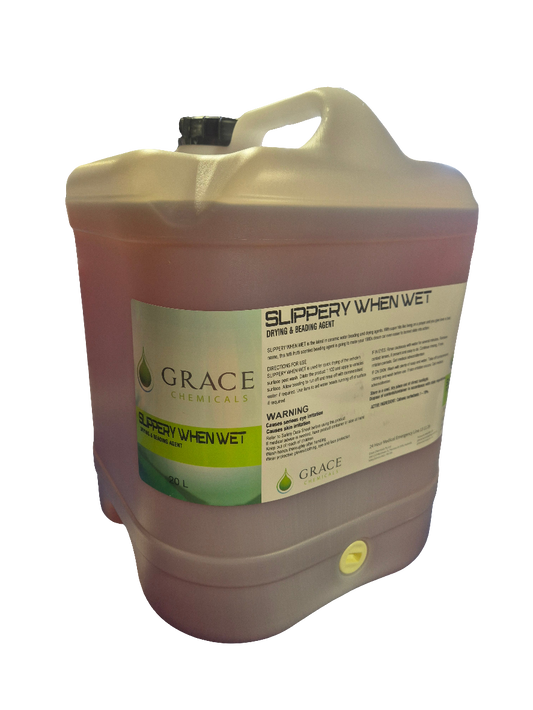 SLIPPERY WHEN WET Drying & Beading Agent 20L