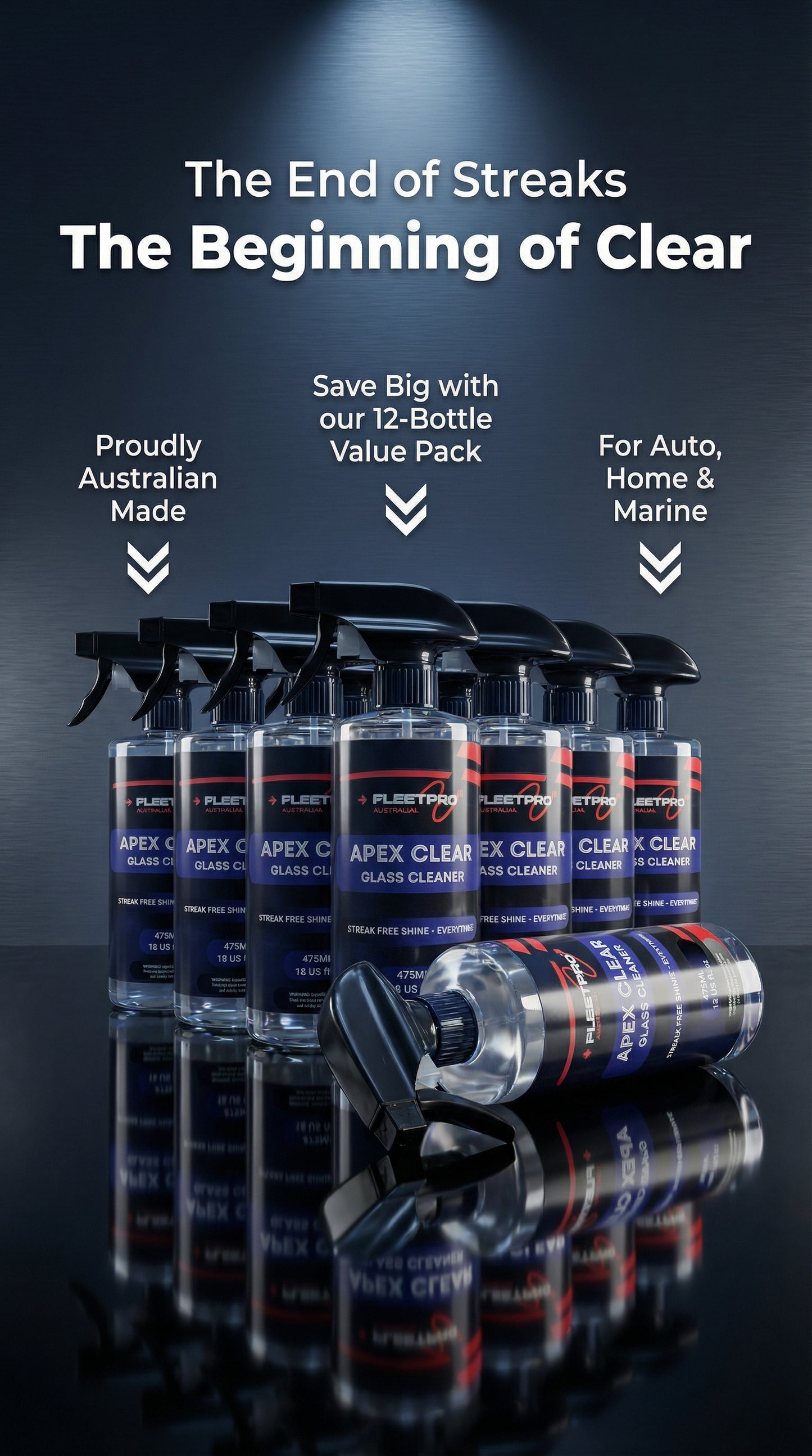 APEX CLEAR GLASS CLEANER