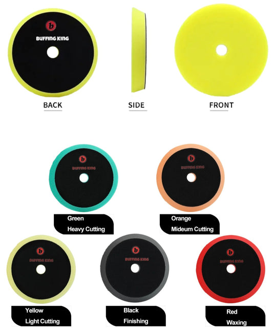 BUFFING KING - FINE FOAM POLISHING PAD 5"